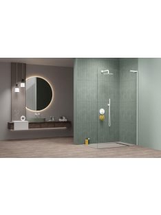   Radaway Modo SL II White Walk-in fehér zuhanyfal 55 átlátszó balos