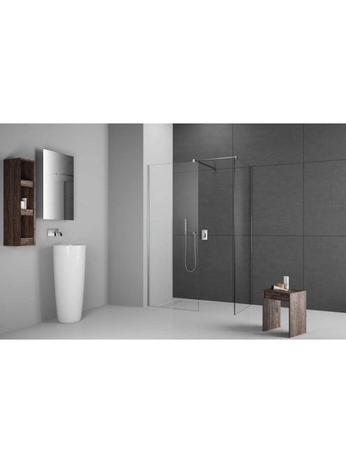 Radaway Modo X III Walk-in zuhanyfal 50x50 átlátszó