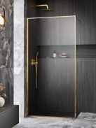 Radaway Modo F II Gold Walk-in arany zuhanyfal﻿﻿﻿﻿ 50 átlátszó