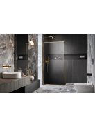 Radaway Modo F II Gold Walk-in arany zuhanyfal﻿﻿﻿﻿ 60 átlátszó