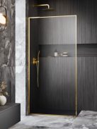 Radaway Modo F SL II Gold Walk-in arany zuhanyfal﻿﻿﻿﻿ 50 átlátszó balos