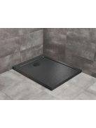 Radaway Doros Stone F szögletes lapos zuhanytálca 100x80 fehér, ajándék szifonnal