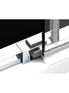 Radaway Idea 8 KDJ szögletes zuhanykabin 160x90 átlátszó balos