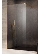 Radaway Modo New Gold II Walk-in arany zuhanyfal 50 átlátszó